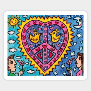 james rizzi Sticker